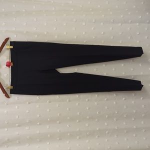 Theory Cropped Wool Pant in Navy Size 4
